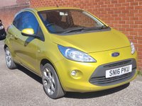 USED 2016 16 FORD KA 1.2 Zetec Hatchback 3dr Petrol Manual Euro 5 (s/s) (69 ps) 