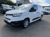 USED 2022 72 TOYOTA PROACE CITY 1.5 BlueHDi Icon Short Panel Van 5dr Diesel Manual SWB Euro 6 (s/s) (100 bhp) 1 OWNER ONLY 30K AIR CON REVERSE CAMERA 6 SPEED COMES WITH 1 YEARS MOT AND SERVICE