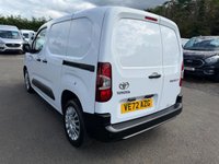 USED 2022 72 TOYOTA PROACE CITY 1.5 BlueHDi Icon Short Panel Van 5dr Diesel Manual SWB Euro 6 (s/s) (100 bhp) 1 OWNER ONLY 30K AIR CON REVERSE CAMERA 6 SPEED COMES WITH 1 YEARS MOT AND SERVICE
