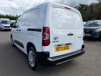 USED 2022 72 TOYOTA PROACE CITY 1.5 BlueHDi Icon Short Panel Van 5dr Diesel Manual SWB Euro 6 (s/s) (100 bhp) 1 OWNER ONLY 30K AIR CON REVERSE CAMERA 6 SPEED COMES WITH 1 YEARS MOT AND SERVICE