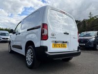 USED 2022 72 TOYOTA PROACE CITY 1.5 BlueHDi Icon Short Panel Van 5dr Diesel Manual SWB Euro 6 (s/s) (100 bhp) 1 OWNER ONLY 30K AIR CON REVERSE CAMERA 6 SPEED COMES WITH 1 YEARS MOT AND SERVICE