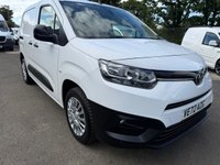 USED 2022 72 TOYOTA PROACE CITY 1.5 BlueHDi Icon Short Panel Van 5dr Diesel Manual SWB Euro 6 (s/s) (100 bhp) 1 OWNER ONLY 30K AIR CON REVERSE CAMERA 6 SPEED COMES WITH 1 YEARS MOT AND SERVICE