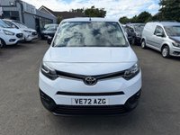 USED 2022 72 TOYOTA PROACE CITY 1.5 BlueHDi Icon Short Panel Van 5dr Diesel Manual SWB Euro 6 (s/s) (100 bhp) 1 OWNER ONLY 30K AIR CON REVERSE CAMERA 6 SPEED COMES WITH 1 YEARS MOT AND SERVICE