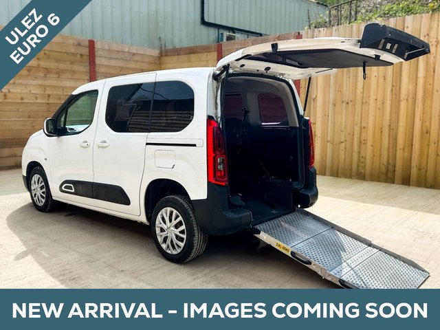 View our Citroen Berlingo 3 Seat Auto Wheelchair Accessible Disabled Access Vehicle WAV