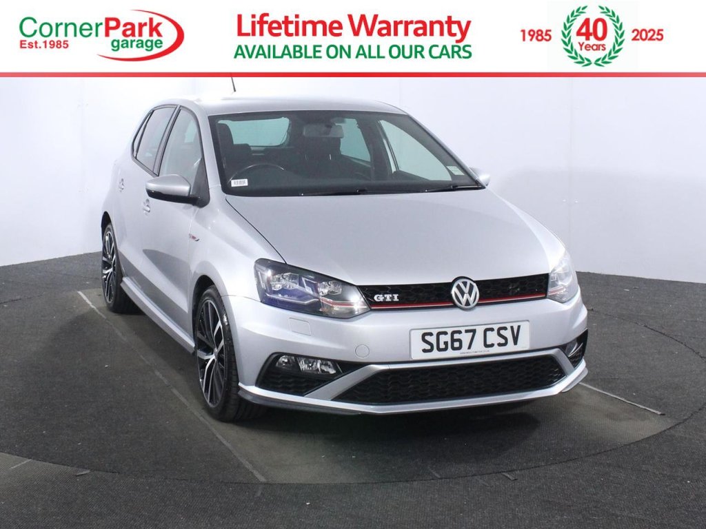USED 2017 67 VOLKSWAGEN POLO 1.8 TSI GTI Hatchback 5dr Petrol Manual Euro 6 (s/s) (192 ps) 
