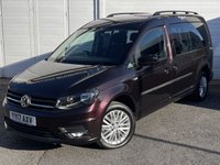 USED 2017 17 VOLKSWAGEN CADDY MAXI LIFE 2.0 TDI BlueMotion Tech MPV 5dr Diesel Manual Euro 6 (s/s) (102 ps) ++ FOLD FLAT RAMP ++ +Wheelchair Access Fold Flat Ramp+