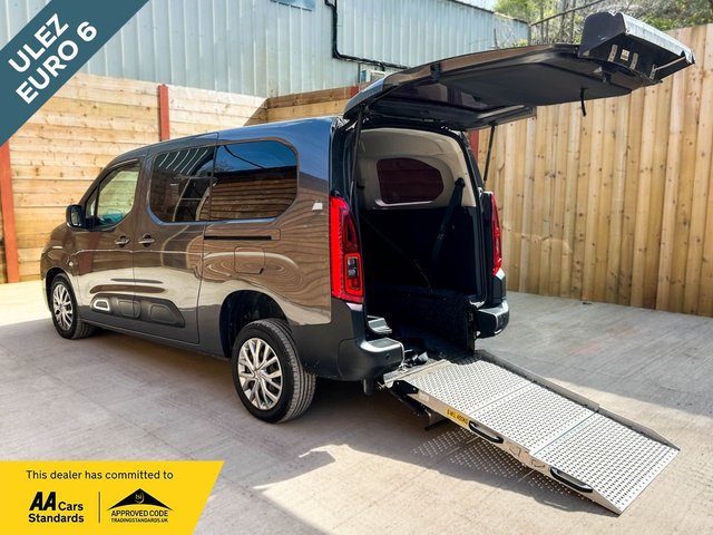 View our Citroen Berlingo L2 LWB 4 Seat Auto Wheelchair Accessible Disabled Access Vehicle WAV