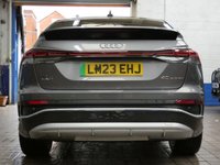 USED 2023 23 AUDI Q4 E-TRON 40 S line Sportback 5dr Electric Auto 82kWh (204 ps) STUNNING EXAMPLE SAT NAV PART LEATHER HEATED SEATS CRUISE CONTROL PARKING SENSORS 1 OWNER WARRANTY