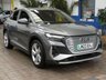 USED 2023 23 AUDI Q4 E-TRON 40 S line Sportback 5dr Electric Auto 82kWh (204 ps) STUNNING EXAMPLE SAT NAV PART LEATHER HEATED SEATS CRUISE CONTROL PARKING SENSORS 1 OWNER WARRANTY