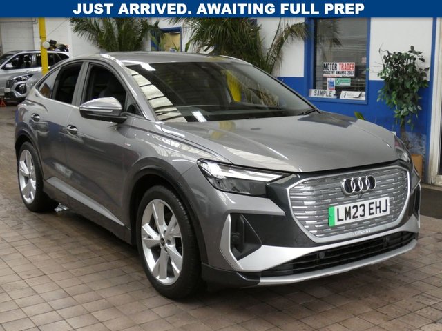 View our Audi Q4 E-Tron 40 S line Sportback 5dr Electric Auto 82kWh (204 ps)
