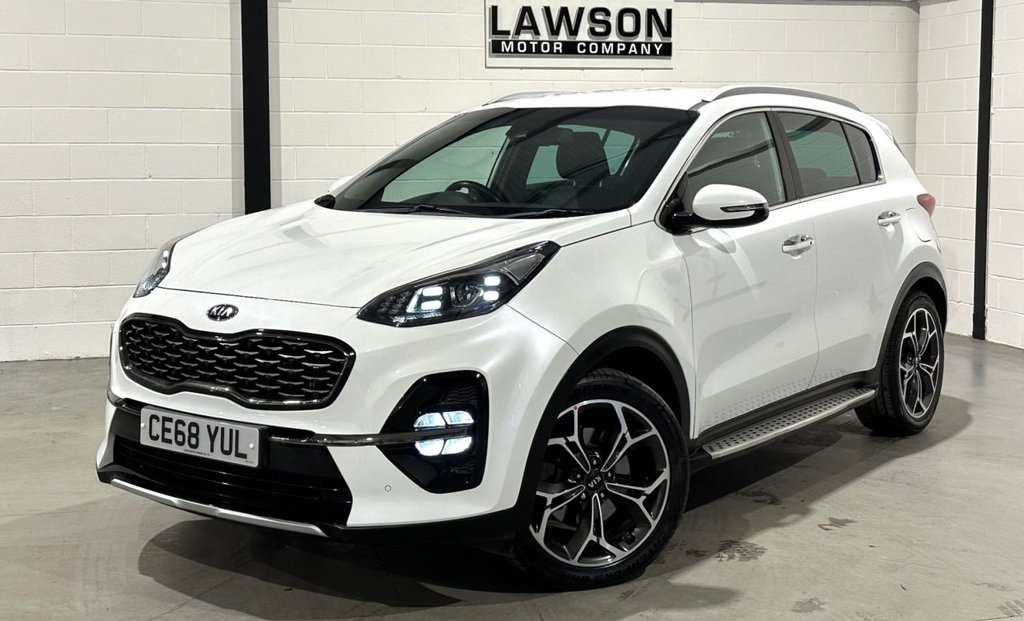 USED 2018 68 KIA SPORTAGE 1.6 CRDi GT-Line SUV 5dr Diesel DCT Euro 6 (s/s) (134 bhp) 