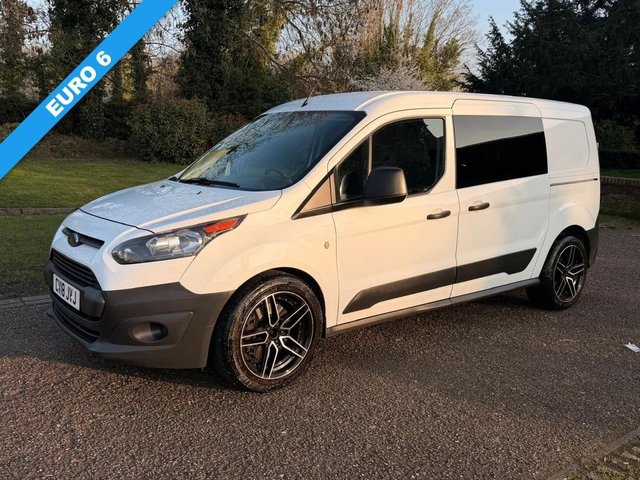 2018 FORD TRANSIT CONNECT 1.5 TDCI 230 100BHP 5 SEATER L2 H1 LWB COMBI CREW PANEL... photo