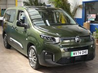 USED 2025 74 CITROEN E-BERLINGO 52kWh PLUS XL MPV 5dr Electric Auto (7.4kW Charger) (136 ps) 6 SEATS CARPLAY CRUISE CONTROL PARKING SENSORS 1 OWNER SERVICE HISTORY WARRANTY