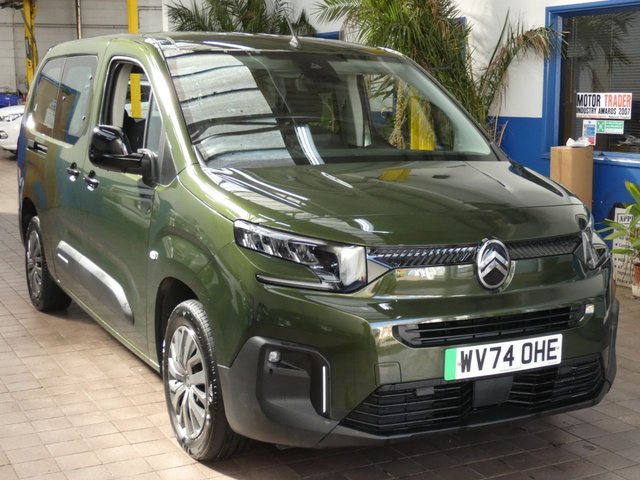2025 74 Citroen E-Berlingo 52kWh PLUS XL MPV 5dr Electric Auto (7.4kW Charger) (136 ps)