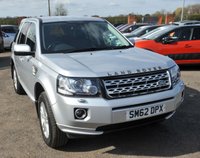 USED 2012 62 LAND ROVER FREELANDER 2 2.2 SD4 XS SUV 5dr Diesel CommandShift 4WD Euro 5 (190 ps) 2012 LAND ROVER FREELANDER 2 2.2 SD4 XS SUV 5dr Diesel CommandShift 4WD Euro 5 (190 ps) 4x4 SUV AUTOMATIC LEATHER HEATED SEATS TOW BAR CRUISE CONTROL EXCELLENT CONDITION RAC 6 MONTH WARRANTY