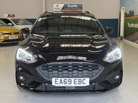 USED 2019 69 FORD FOCUS 2.0 EcoBlue ST-Line X Estate 5 Door Diesel Manual Black Euro 6  +DAB RADIO+HEATED SEATS+BLUETOOTH