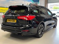 USED 2019 69 FORD FOCUS 2.0 EcoBlue ST-Line X Estate 5 Door Diesel Manual Black Euro 6  +DAB RADIO+HEATED SEATS+BLUETOOTH
