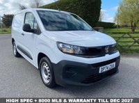 USED 2024 74 VAUXHALL COMBO  2300 PRIME L1 SWB 1.5TD 100PS One Company Owner, 8000 Miles, Vauxhall warranty Till December 2027, New Model Combo Prime With Dual Passengers Seat, Air Con, Media Screen, Parking Sensors, Load Through Bulkhead & Much More!