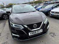 USED 2018 68 NISSAN QASHQAI 1.5 Turbo Diesel (DCI), Tekna Edition, SUV, 5 Door, Manual, Euro 6. FULL 12 MONTH MOT WITH EVERY CAR