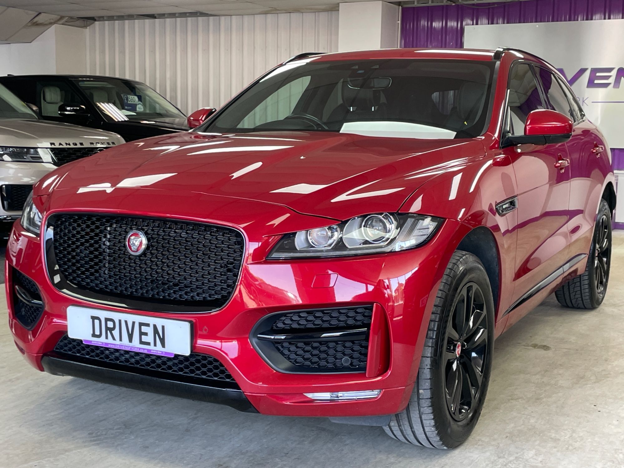 USED 2019 S JAGUAR F-PACE 2.0 D180 R-Sport SUV 5dr Diesel Auto AWD Euro 6 (s/s) (180 ps) 