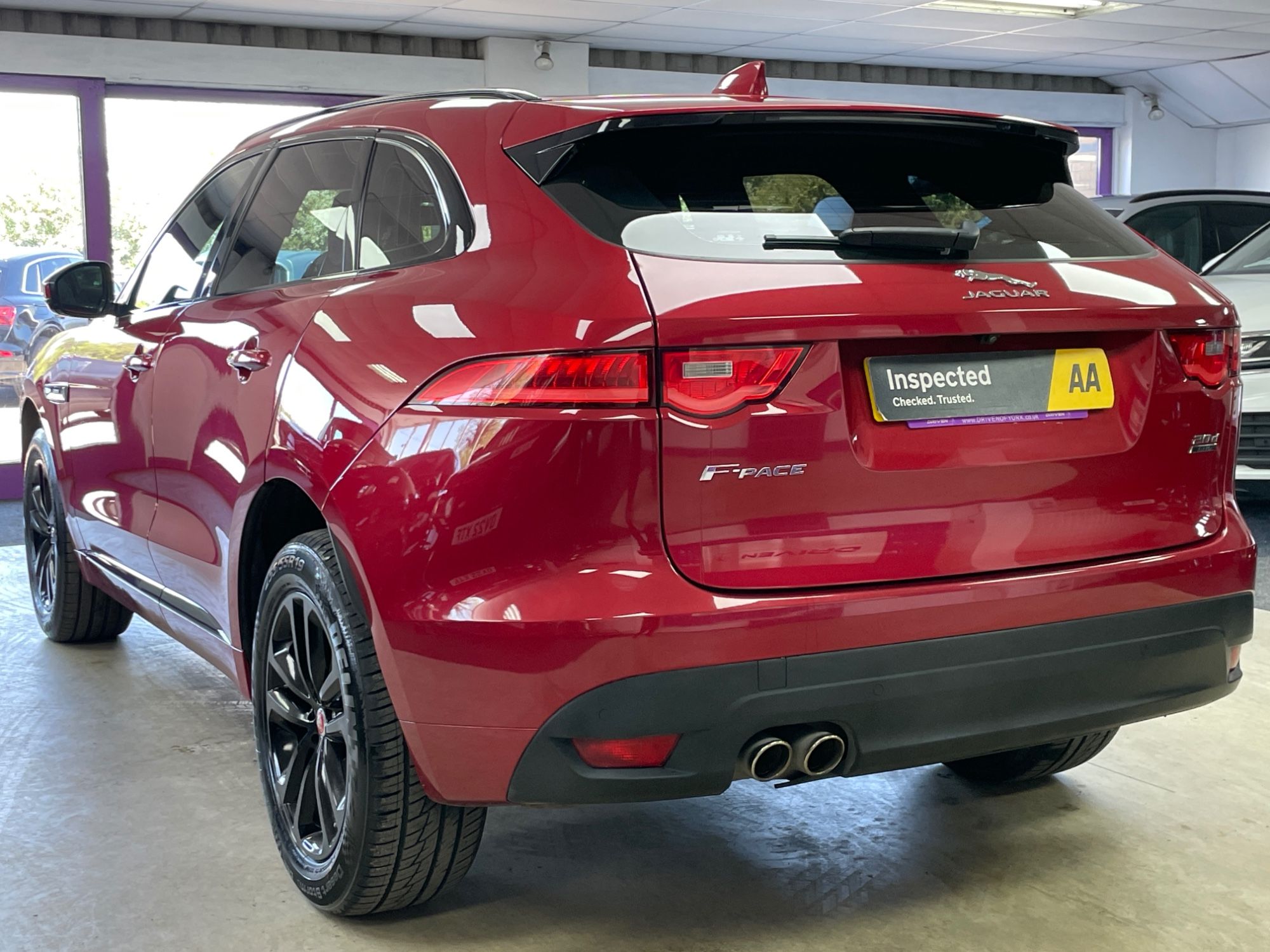 USED 2019 S JAGUAR F-PACE 2.0 D180 R-Sport SUV 5dr Diesel Auto AWD Euro 6 (s/s) (180 ps) 