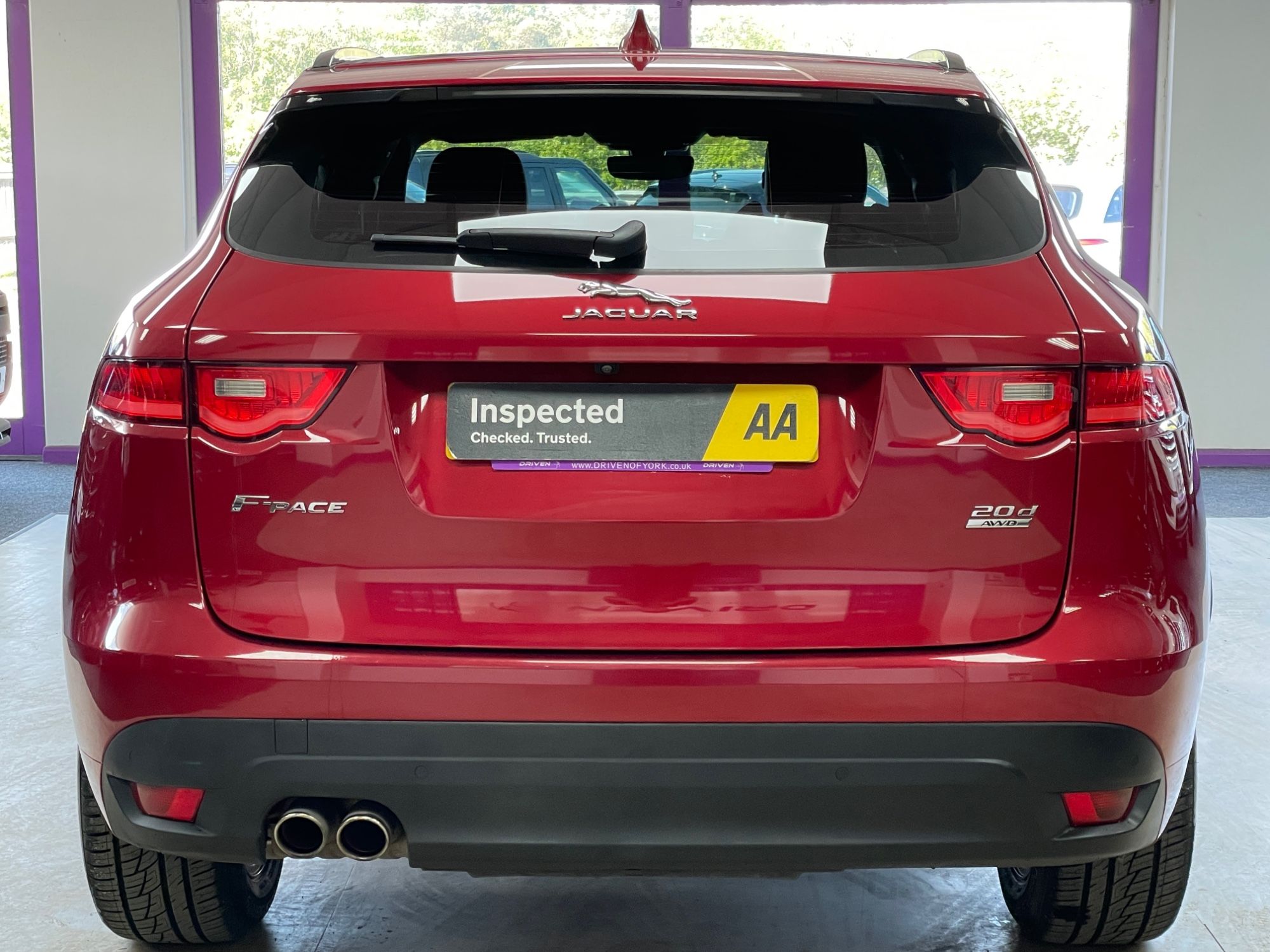 USED 2019 S JAGUAR F-PACE 2.0 D180 R-Sport SUV 5dr Diesel Auto AWD Euro 6 (s/s) (180 ps) 