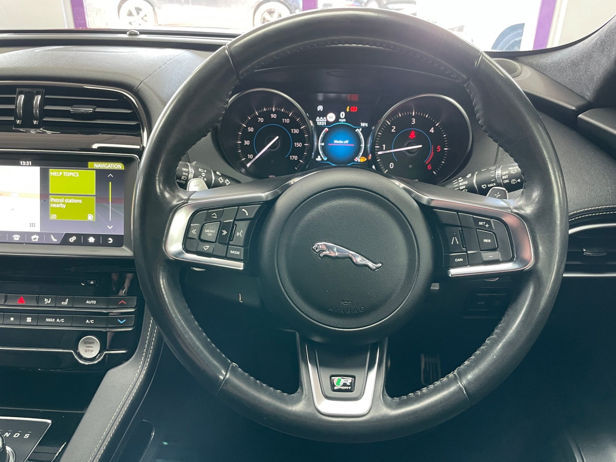 USED 2019 S JAGUAR F-PACE 2.0 D180 R-Sport SUV 5dr Diesel Auto AWD Euro 6 (s/s) (180 ps) 