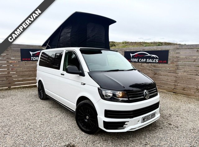 2015 VOLKSWAGEN TRANSPORTER 2.0 TDI T28 BLUEMOTION TECH CAMPERVAN 5DR DIESEL MANUAL FWD SWB EURO... photo