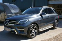 USED 2015 65 MERCEDES-BENZ M-CLASS 2.1 ML250 BlueTEC AMG Line SUV 5dr Diesel G-Tronic 4WD Euro 6 (s/s) (204 ps) Pan Roof COMAND Mem Seats