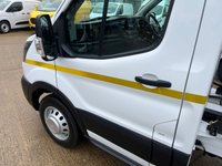 USED 2021 21 FORD TRANSIT 350 RWD 2.0 TDCI 130 BHP L2 CAGE REFUGE TIPPER **ONLY 26K**DIRECT COUNCIL** 