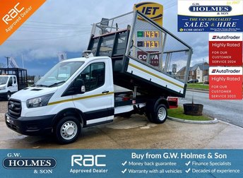 2021 FORD TRANSIT 350 RWD 2.0 TDCI 130 BHP L2 CAGE REFUGE TIPPER **ONLY 26K**DIRECT COUNCIL** SOLD