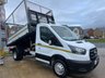 USED 2021 21 FORD TRANSIT 350 RWD 2.0 TDCI 130 BHP L2 CAGE REFUGE TIPPER **ONLY 26K**DIRECT COUNCIL** 