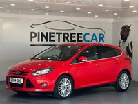 USED 2014 14 FORD FOCUS 1.6 TDCi Zetec Navigator Hatchback 5dr Diesel Manual Euro 5 (s/s) (115 ps) 