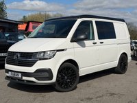 USED 2021 21 VOLKSWAGEN TRANSPORTER 2.0 TDI T28 Camper Van 5dr Diesel Manual **POP TOP - ROCK & ROLL BED - KITCHEN - DIESEL HEATER** 