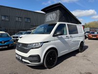 USED 2021 21 VOLKSWAGEN TRANSPORTER 2.0 TDI T28 Camper Van 5dr Diesel Manual **POP TOP - ROCK & ROLL BED - KITCHEN - DIESEL HEATER** 