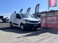 USED 2021 21 PEUGEOT PARTNER 1.5 BlueHDi 1000 Professional Standard Panel Van 5dr Diesel Manual SWB Euro 6 (100 bhp) AIRCON/SENSORS/BLUETOOTH/CARPLAY