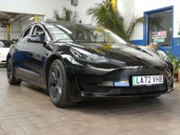 USED 2023 72 TESLA Model 3 Saloon 4dr Electric Auto RWD (241 bhp) SUNROOF SAT NAV LEATHER HEATED SEATS PARKING CAMERA CRUISE CONTROL 1 OWNER SERVICE HISTORY WARRANTY