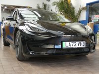 USED 2023 72 TESLA Model 3 Saloon 4dr Electric Auto RWD (241 bhp) SUNROOF SAT NAV LEATHER HEATED SEATS PARKING CAMERA CRUISE CONTROL 1 OWNER SERVICE HISTORY WARRANTY