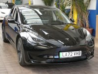 USED 2023 72 TESLA Model 3 Saloon 4dr Electric Auto RWD (241 bhp) SUNROOF SAT NAV LEATHER HEATED SEATS PARKING CAMERA CRUISE CONTROL 1 OWNER SERVICE HISTORY WARRANTY