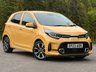 USED 2023 23 KIA PICANTO 1.0 T-GDi GT-Line S Hatchback 5dr Petrol Manual Euro 6 (s/s) (99 bhp) ** ULEZ EXEMPT ** FULL SERVICE HISTORY ** FRESH SERVICE AND MOT APRIL 2026 ** SATELLITE NAVIGATION ** APPLE CAR PLAY AND ANDROID AUTO ** REVERSING CAMERA AND SENSORS ** HEATED LEATHER SEATS AND STEERING WHEEL ** WIRELESS PHONE CHARGING ** AUTOMATIC LIGHTS AND WIPERS ** CLIMATE CONTROL ** VOICE COMMAND ** GREAT LOW RATE FINANCE PACKAGES AVAILABLE ** NATIONWIDE DELIVERY OPTIONS **