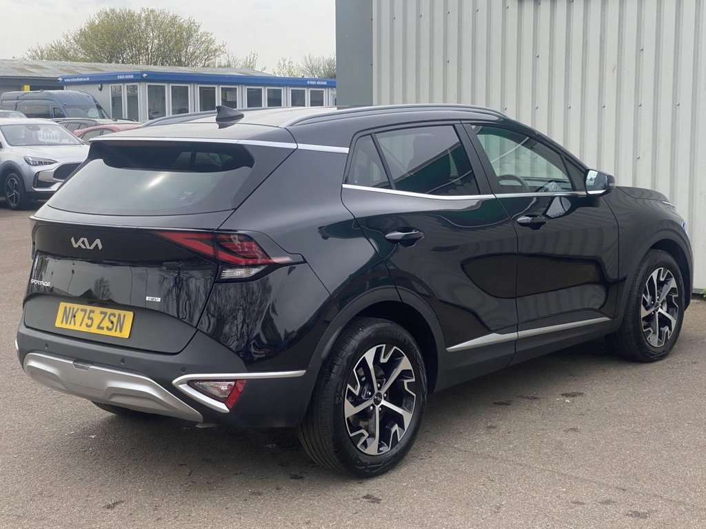 USED 2025 75 KIA SPORTAGE 1.6 h T-GDi 3 SUV 5dr Petrol Hybrid Auto Euro 6 (s/s) (207 bhp) CARPLAY+CAMERA+SAT NAV+CRUISE