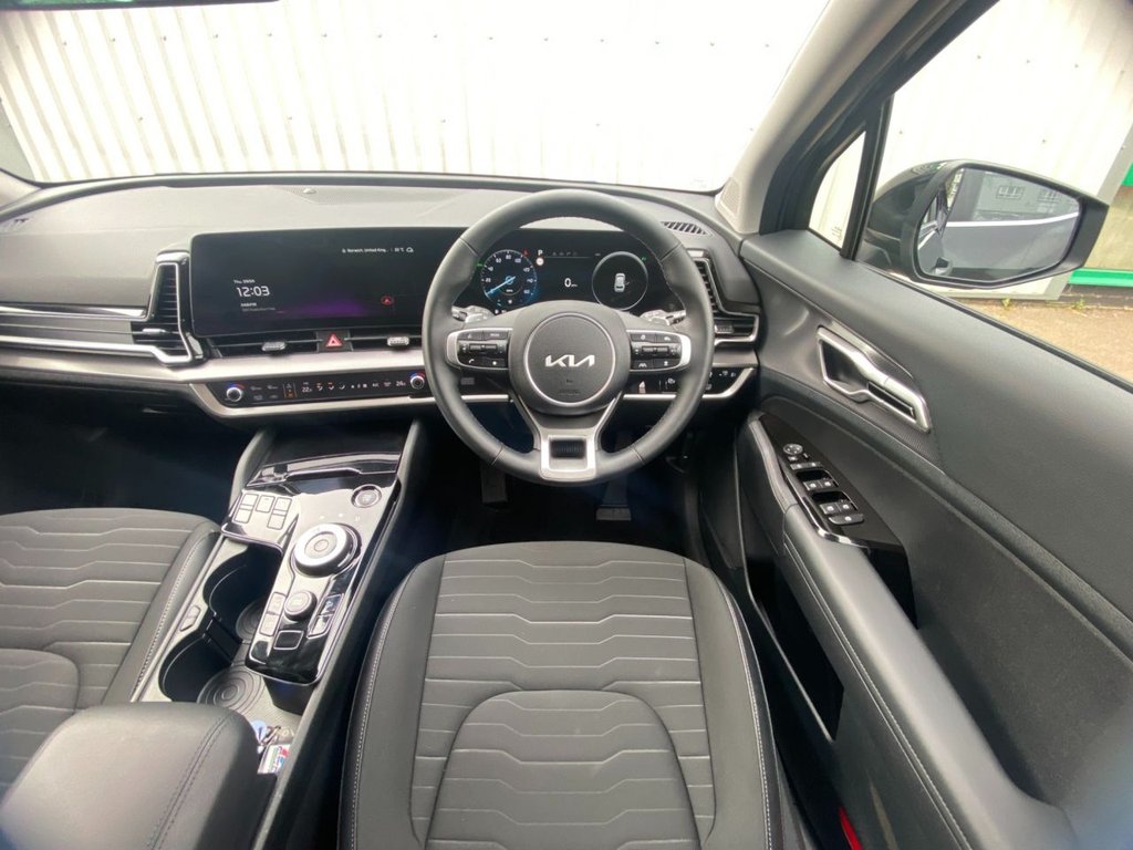 USED 2025 75 KIA SPORTAGE 1.6 h T-GDi 3 SUV 5dr Petrol Hybrid Auto Euro 6 (s/s) (207 bhp) CARPLAY+CAMERA+SAT NAV+CRUISE