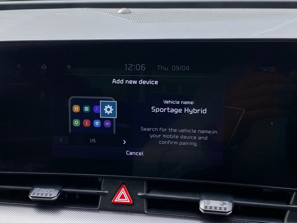 USED 2025 75 KIA SPORTAGE 1.6 h T-GDi 3 SUV 5dr Petrol Hybrid Auto Euro 6 (s/s) (207 bhp) CARPLAY+CAMERA+SAT NAV+CRUISE