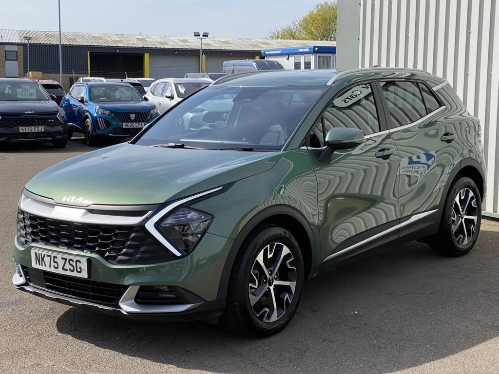 USED 2025 75 KIA SPORTAGE 1.6 h T-GDi 3 SUV 5dr Petrol Hybrid Auto Euro 6 (s/s) (207 bhp) CARPLAY+CAMERA+SAT NAV+CRUISE