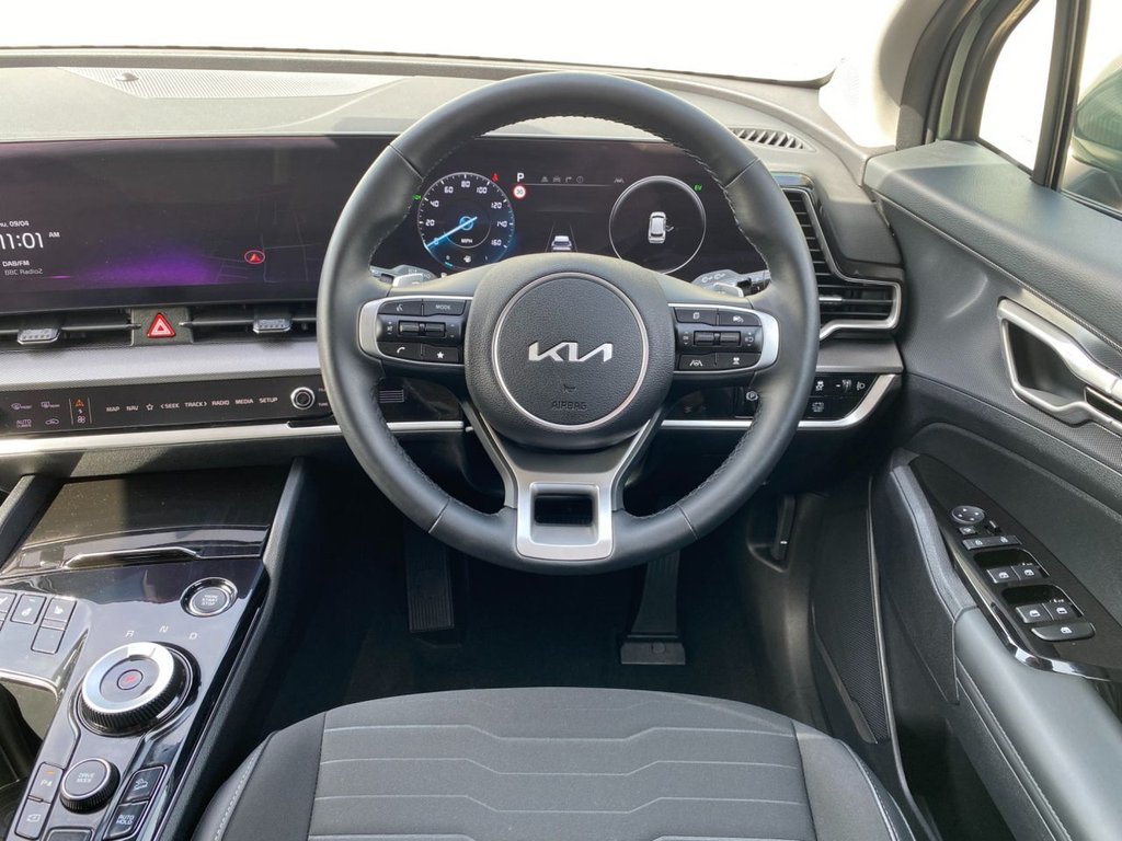 USED 2025 75 KIA SPORTAGE 1.6 h T-GDi 3 SUV 5dr Petrol Hybrid Auto Euro 6 (s/s) (207 bhp) CARPLAY+CAMERA+SAT NAV+CRUISE