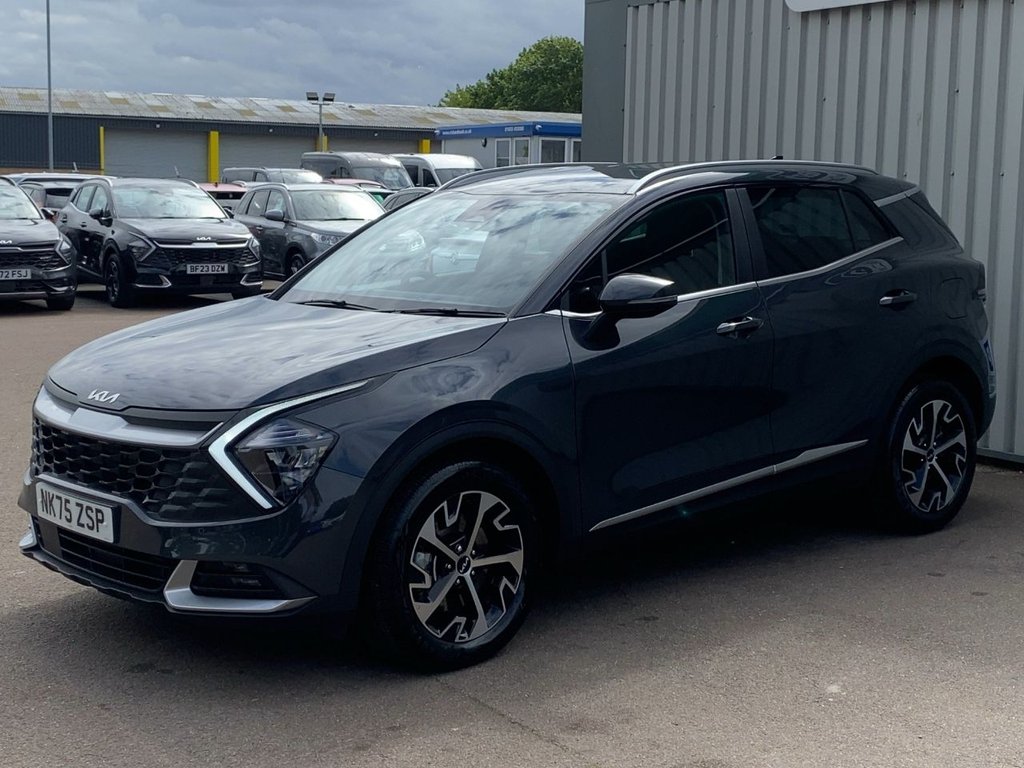 USED 2025 75 KIA SPORTAGE 1.6 h T-GDi 3 SUV 5dr Petrol Hybrid Auto Euro 6 (s/s) (207 bhp) CARPLAY+CAMERA+SAT NAV+CRUISE