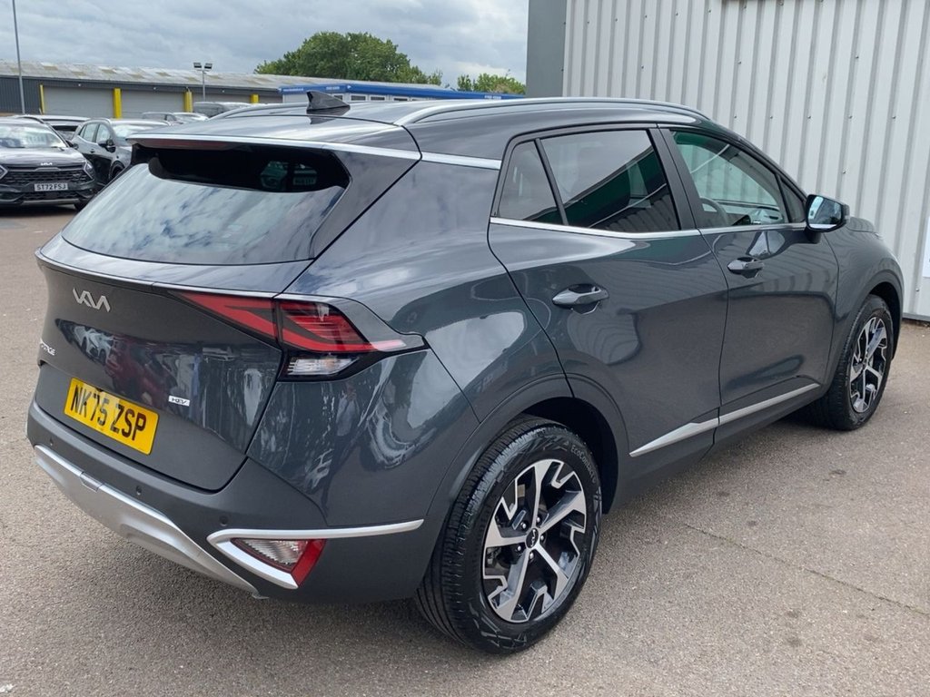 USED 2025 75 KIA SPORTAGE 1.6 h T-GDi 3 SUV 5dr Petrol Hybrid Auto Euro 6 (s/s) (207 bhp) CARPLAY+CAMERA+SAT NAV+CRUISE