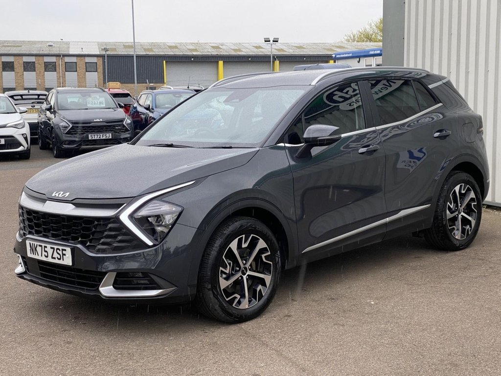 USED 2025 75 KIA SPORTAGE 1.6 h T-GDi 3 SUV 5dr Petrol Hybrid Auto Euro 6 (s/s) (207 bhp) CARPLAY+CAMERA+SAT NAV+CRUISE