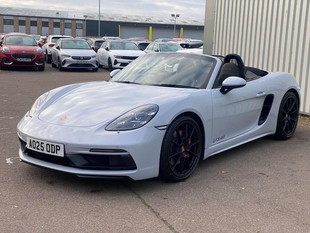 USED 2025 25 PORSCHE 718 BOXSTER 4.0 GTS Convertible 2dr Petrol PDK Euro 6 (s/s) (400 ps) 2 FREE PORSCHE SERVICES+BOSE
