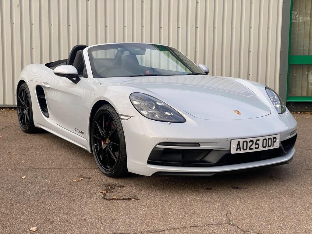 USED 2025 25 PORSCHE 718 BOXSTER 4.0 GTS Convertible 2dr Petrol PDK Euro 6 (s/s) (400 ps) 2 FREE PORSCHE SERVICES+BOSE
